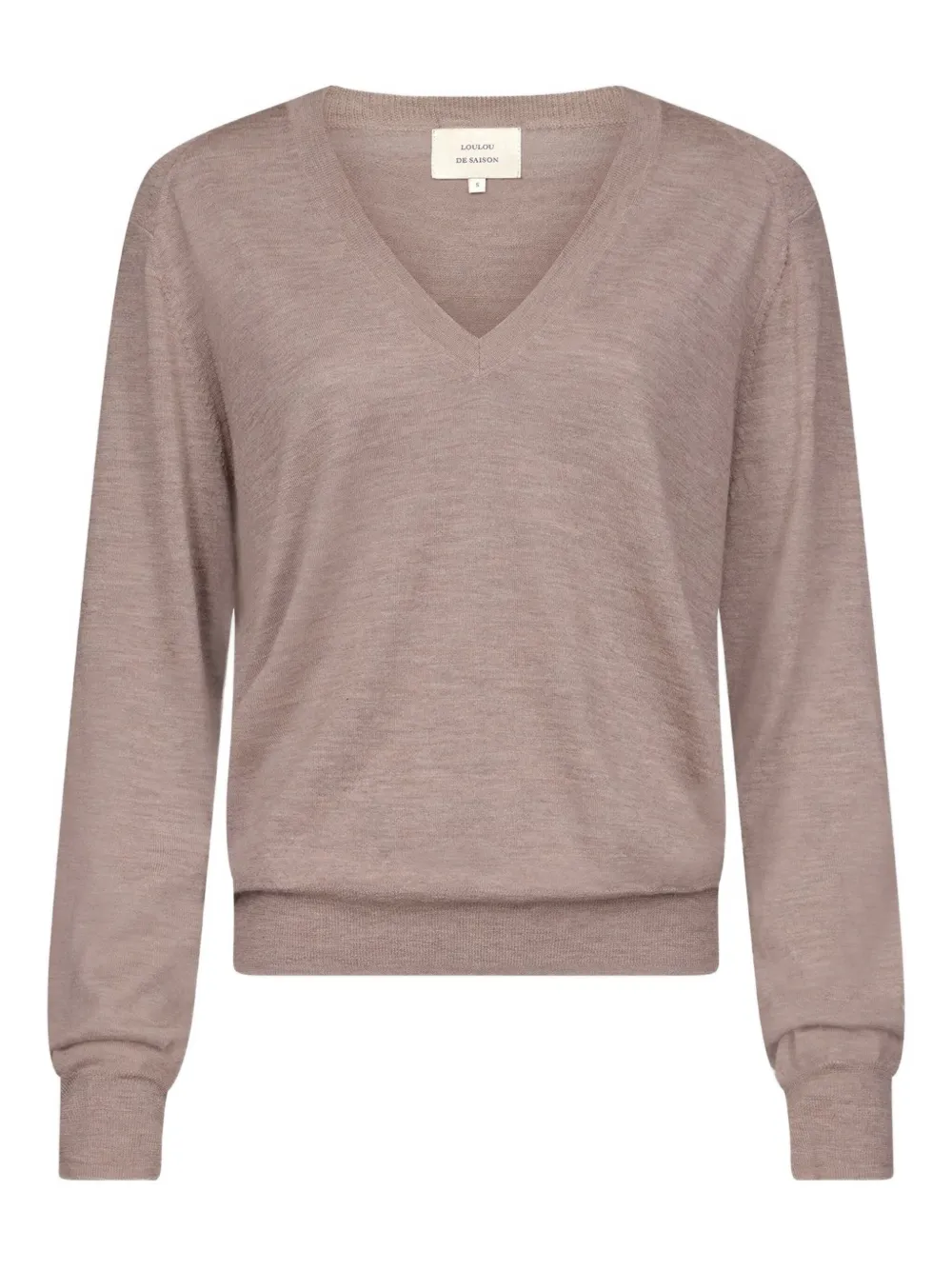 Кашемировый свитер Julio с V-образным вырезом Loulou De Saison, коричневый
Кашемировый свитер Julio с V-образным вырезом Loulou De Saison, коричневый