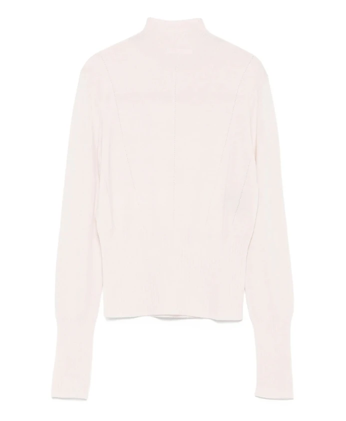 Вязаный свитер цвета персиковой пыли Patrizia Pepe, бежевый
Вязаный свитер цвета персиковой пыли Patrizia Pepe, бежевый