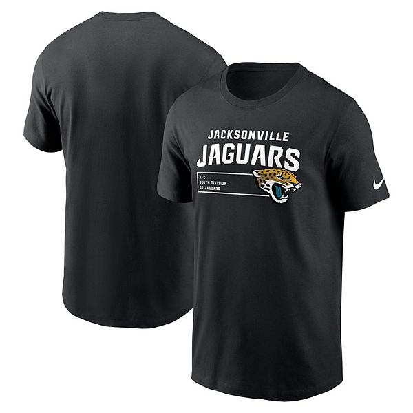 Мужская черная футболка Jacksonville Jaguars Division Essential Nike
Мужская черная футболка Jacksonville Jaguars Division Essential Nike