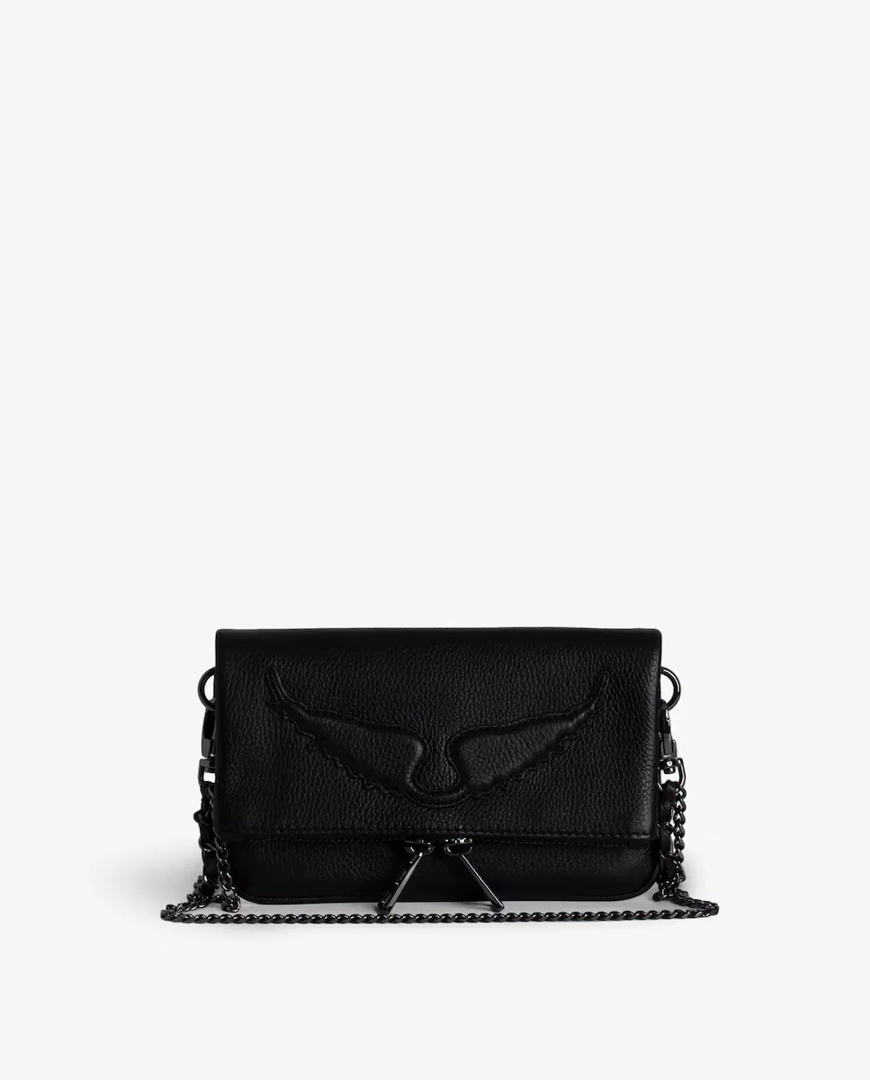 Многопозиционная сумка Small Rock Nano из черной кожи Zadig & Voltaire, Черный, Многопозиционная сумка Small Rock Nano из черной кожи Zadig & Voltaire
Многопозиционная сумка Small Rock Nano из черной кожи Zadig & Voltaire, Черный, Многопозиционная сумка Small Rock Nano из черной кожи Zadig & Voltaire