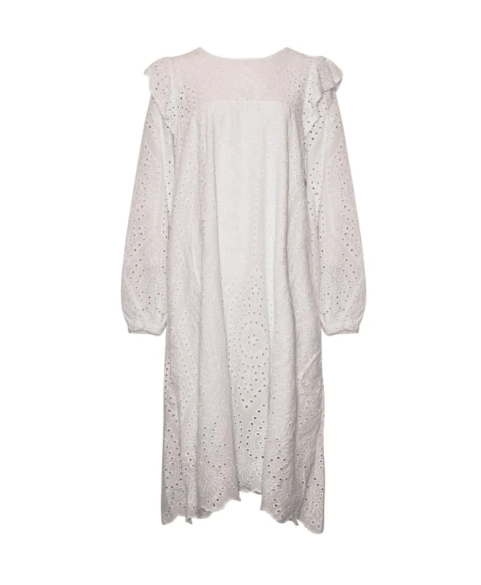 Длинное хлопковое платье Tiffany, белый
Длинное хлопковое платье Tiffany, белый