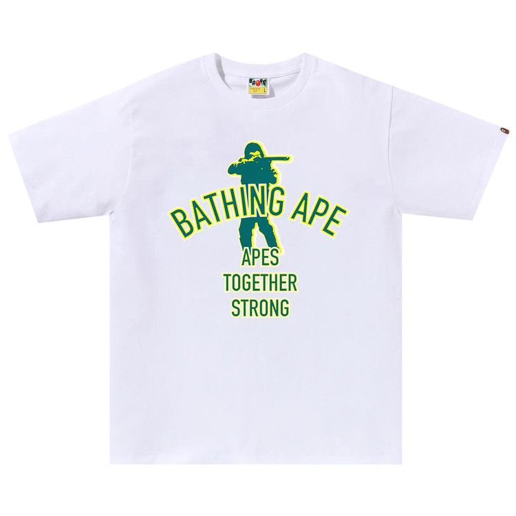 Футболка BAPE Soldier ATS Tee, White
Футболка BAPE Soldier ATS Tee, White