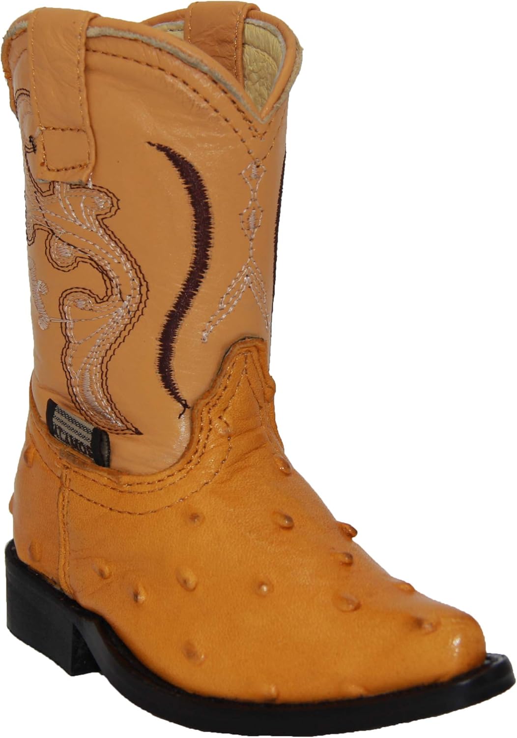 Детские вестерн-ботинки с принтом страуса для малышей с острым носком The Western Shops, Mustard
Детские вестерн-ботинки с принтом страуса для малышей с острым носком The Western Shops, Mustard