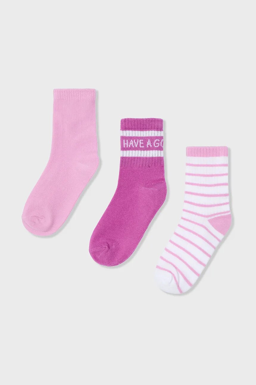 Детские носки 3 пары Mayoral, розовый
Детские носки 3 пары Mayoral, розовый