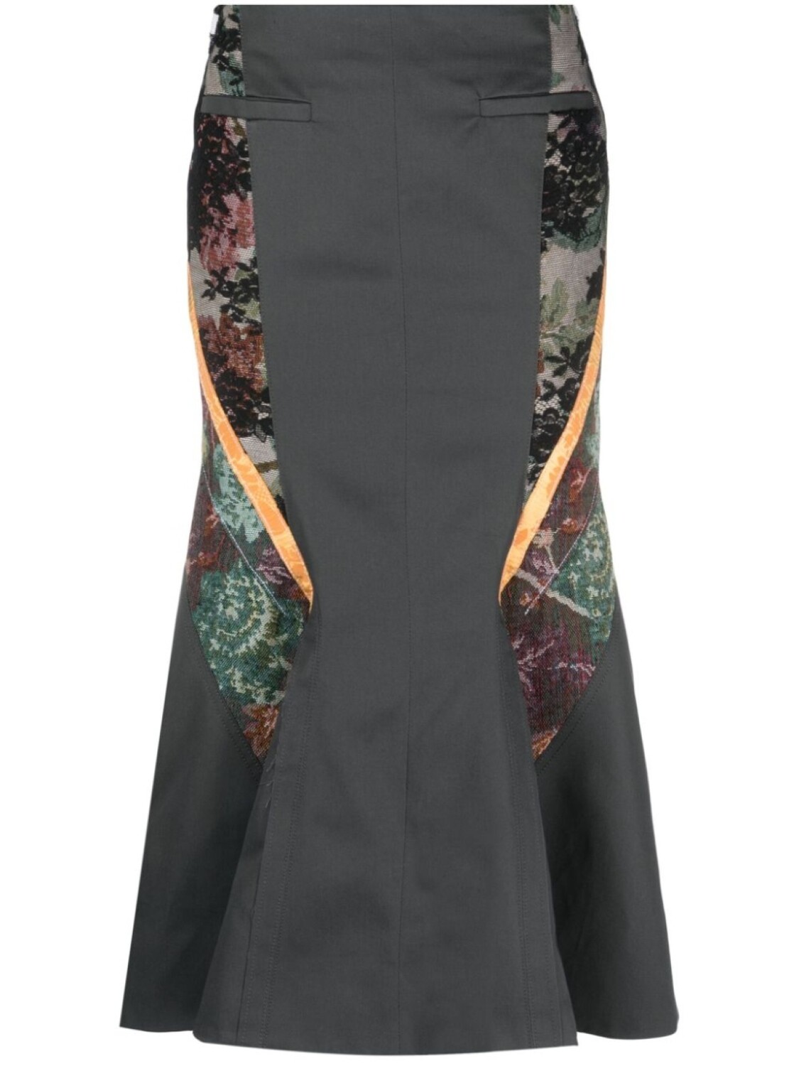 Marine Serre расклешенная юбка Regenerated Floral Tapestries, серый
Marine Serre расклешенная юбка Regenerated Floral Tapestries, серый