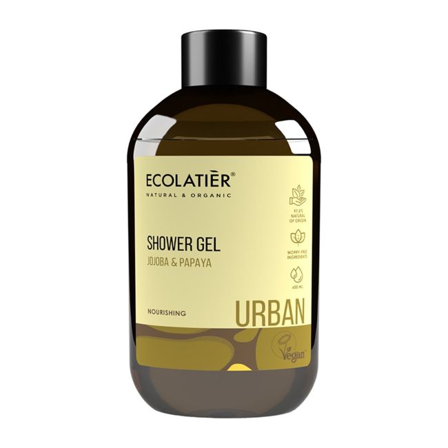 Городской гель для душа с жожоба и папайей Ecolatier, 600 мл
Городской гель для душа с жожоба и папайей Ecolatier, 600 мл