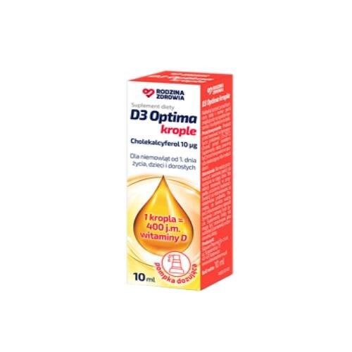 БАД, Health Family, D3 Optima Krople 400 МЕ, 10мл Rodzina Zdrowia
БАД, Health Family, D3 Optima Krople 400 МЕ, 10мл Rodzina Zdrowia