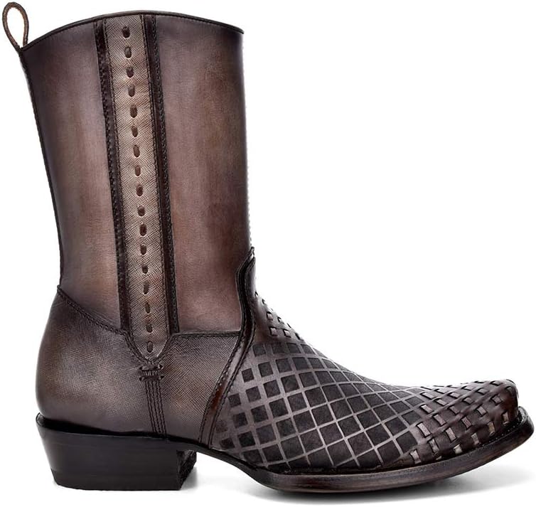 Мужские ботинки Cuadra из натуральной кожи с молнией, черные
Мужские ботинки Cuadra из натуральной кожи с молнией, черные