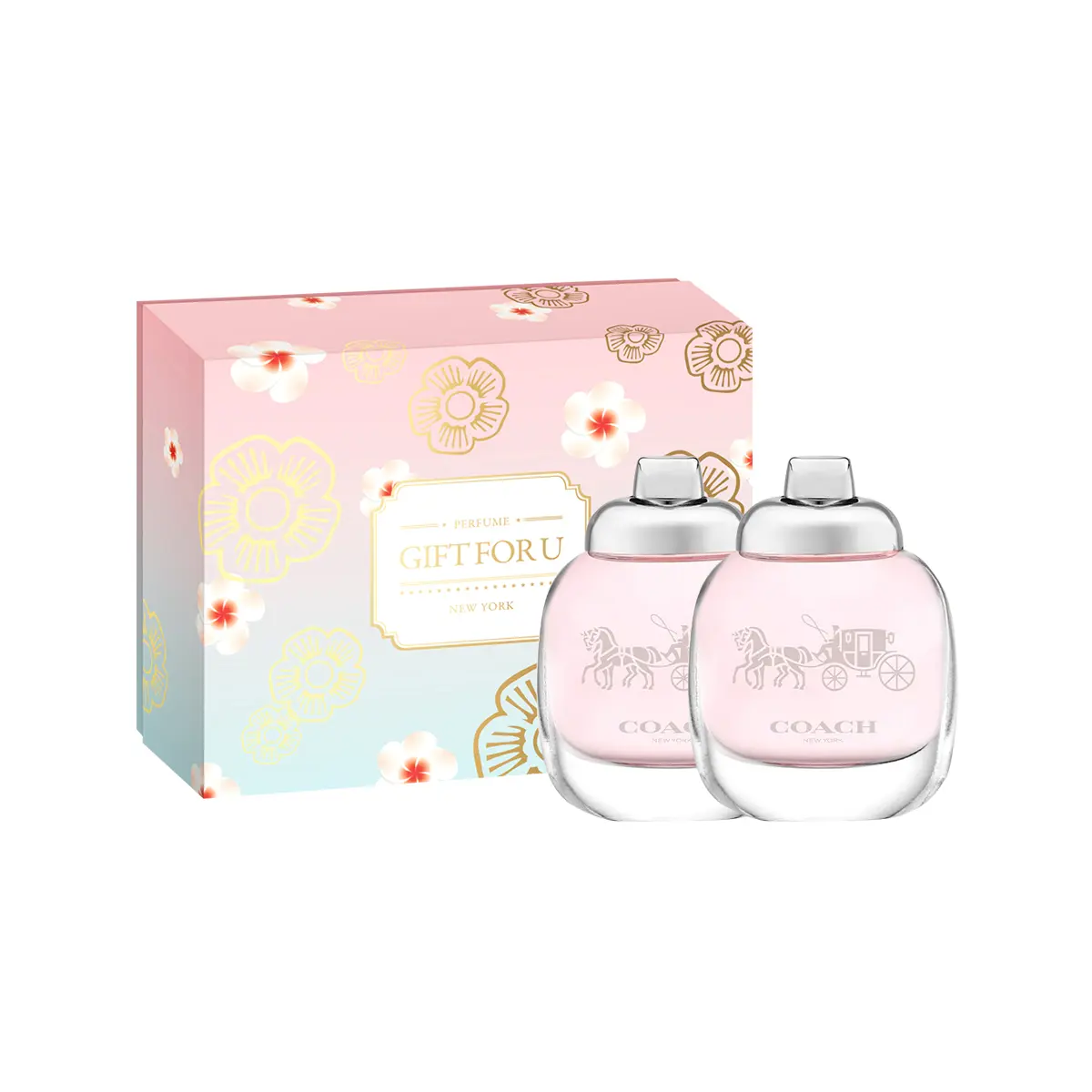 Набор миниатюр духов Chibi для женщин Eau De Parfum 4,5 мл+4,5 мл COACH
Набор миниатюр духов Chibi для женщин Eau De Parfum 4,5 мл+4,5 мл COACH