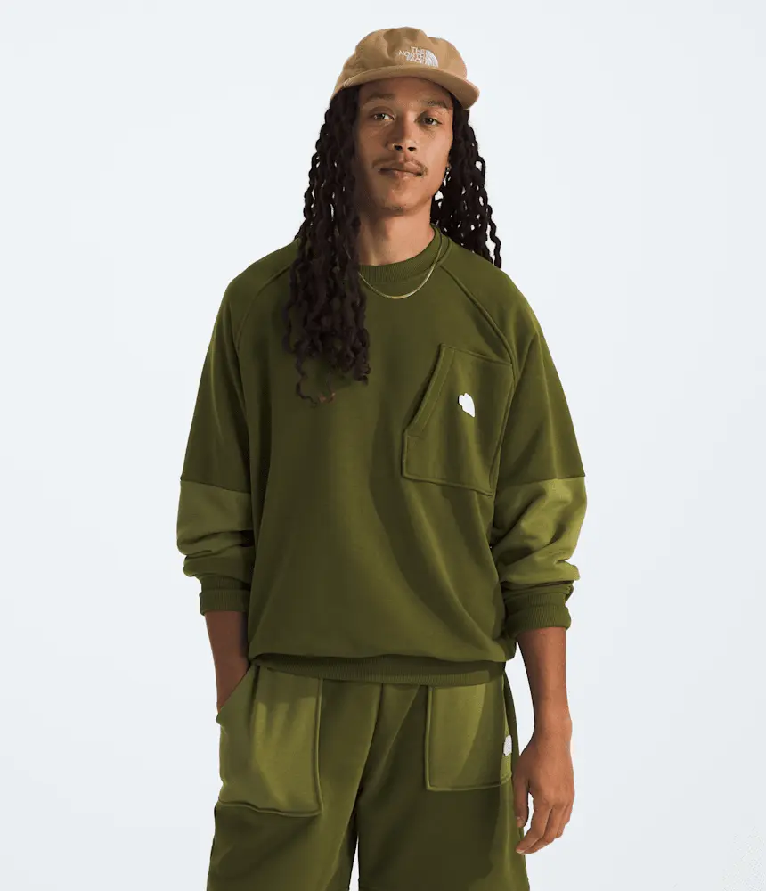 Мужской махровый свободный свитер The North Face, Forest Olive
Мужской махровый свободный свитер The North Face, Forest Olive