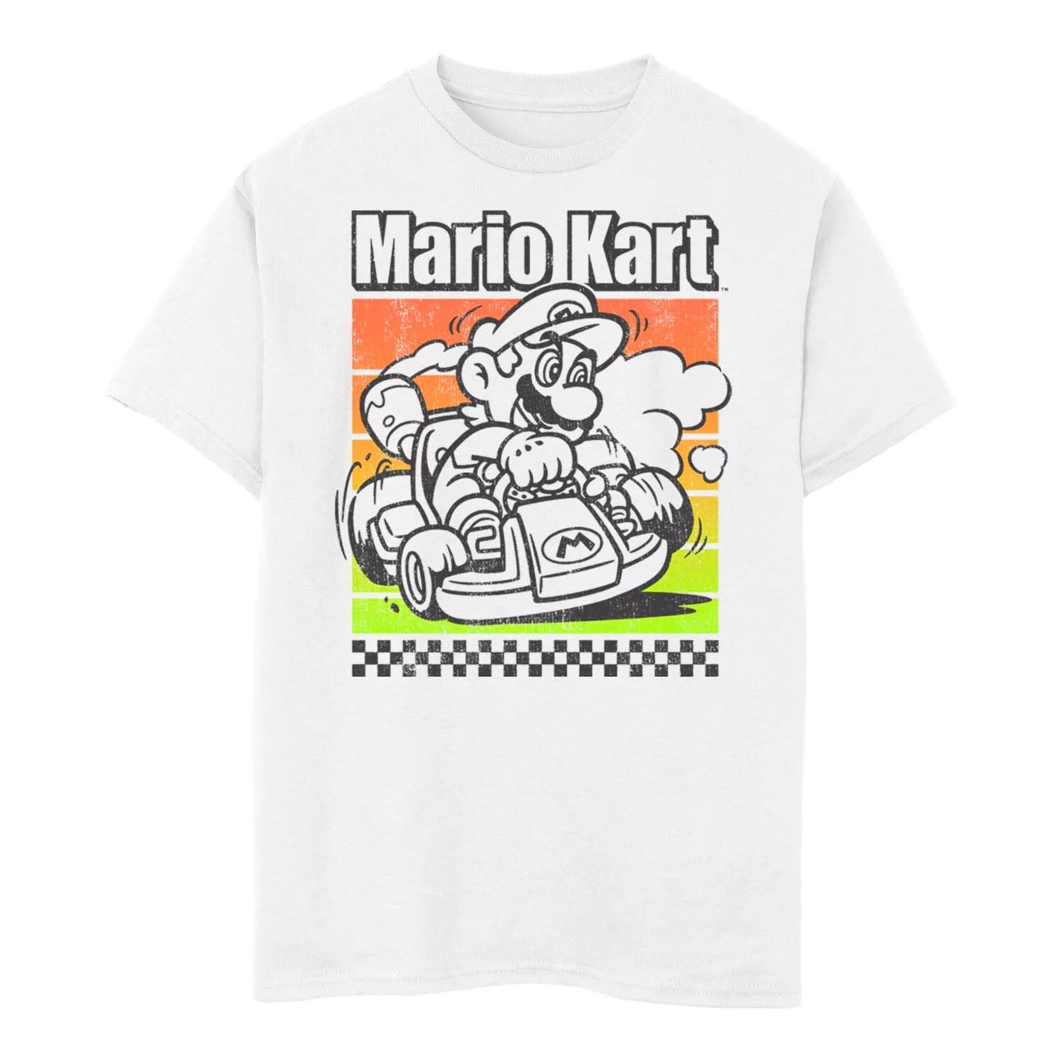Цветная футболка с графическим рисунком Nintendo Mario Kart для мальчиков 8–20 лет Licensed Character, белый
Цветная футболка с графическим рисунком Nintendo Mario Kart для мальчиков 8–20 лет Licensed Character, белый
