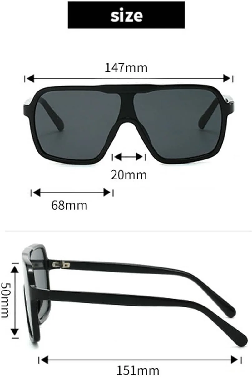 Винтажные спортивные солнцезащитные очки Laureles для активного отдыха, женские, большие квадратные солнцезащитные очки, мужские, в стиле панк, очки для вождения, C4
Винтажные спортивные солнцезащитные очки Laureles для активного отдыха, женские, большие квадратные солнцезащитные очки, мужские, в стиле панк, очки для вождения, C4