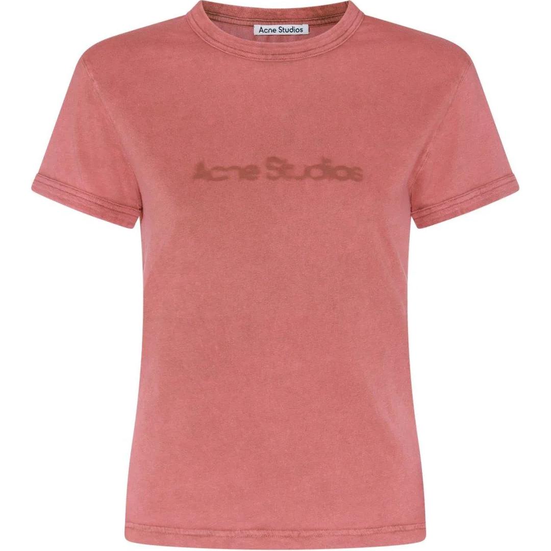 Футболка Fitted Fit с размытым логотипом Acne Studios, красный
Футболка Fitted Fit с размытым логотипом Acne Studios, красный