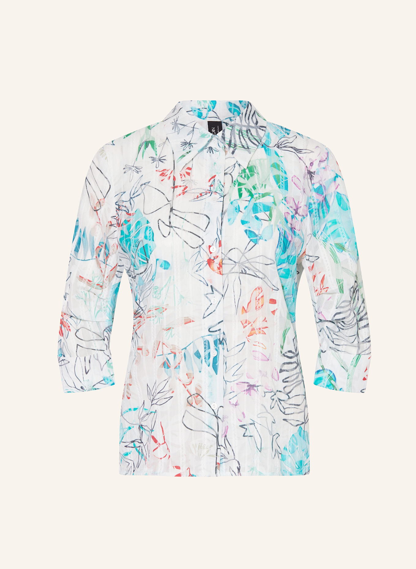 Блузка-Рубашка с рукавами 3/4 Marc Cain, мультиколор
Блузка-Рубашка с рукавами 3/4 Marc Cain, мультиколор