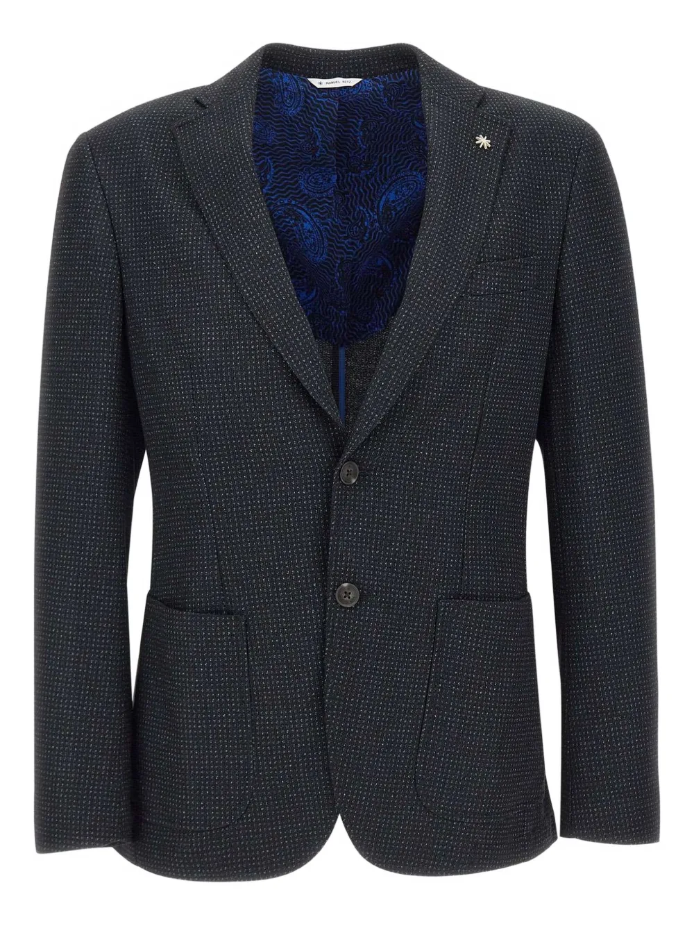 Однобортный пиджак Manuel Ritz, черный
Однобортный пиджак Manuel Ritz, черный