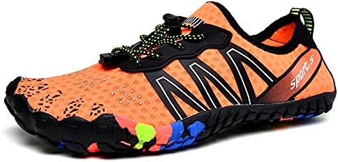 Водные тапочки для мужчин и женщин, обувь, для пляжа и бассейна, быстро сохнущая, для дайвинга, серфинга, каньонинга, йоги, аэробики Zhogize, оранжевый
Водные тапочки для мужчин и женщин, обувь, для пляжа и бассейна, быстро сохнущая, для дайвинга, серфинга, каньонинга, йоги, аэробики Zhogize, оранжевый