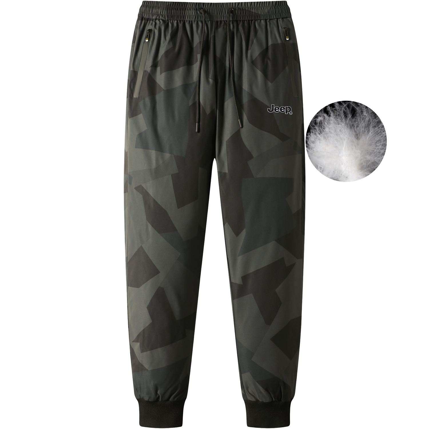 Пуховые штаны унисекс Jeep, камуфляж
Пуховые штаны унисекс Jeep, камуфляж
