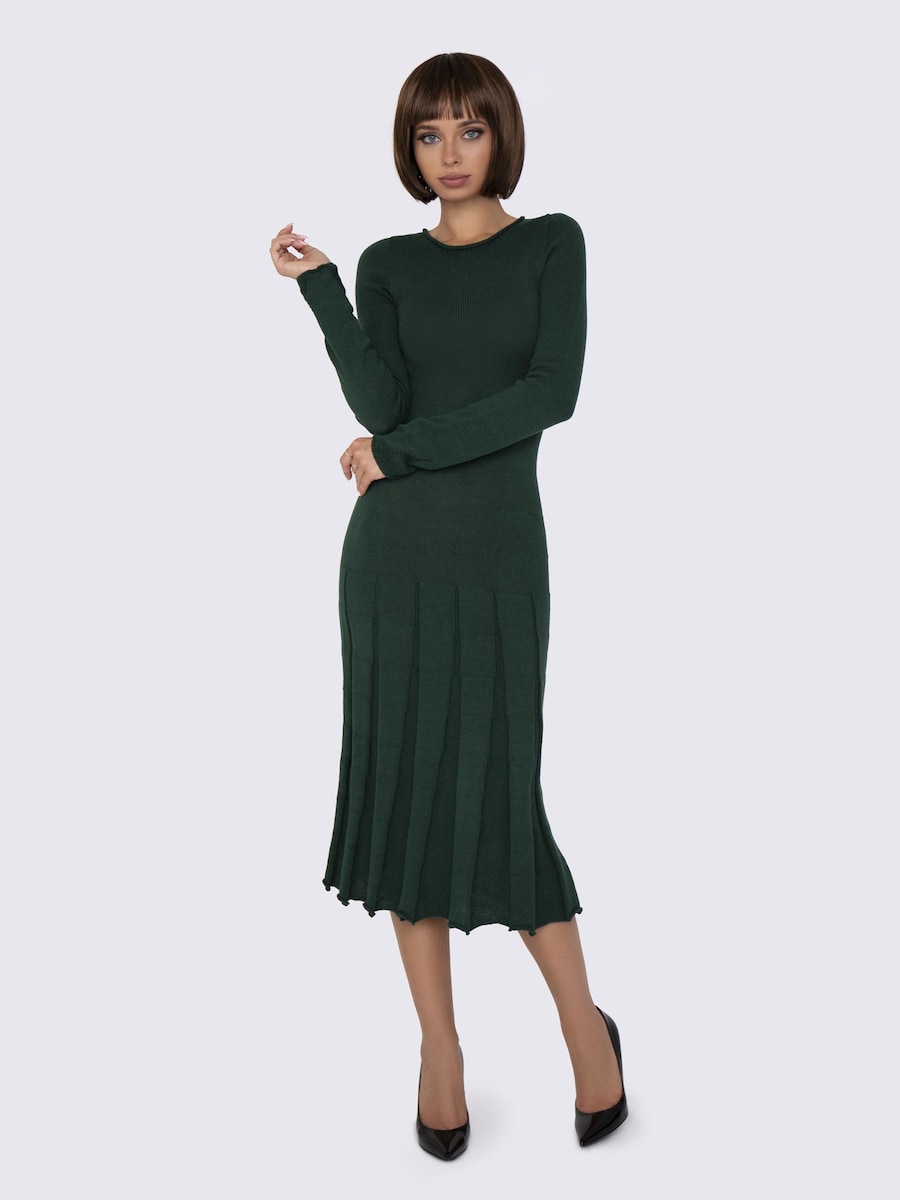 Вязаное платье Anushka, темно-зеленый
Вязаное платье Anushka, темно-зеленый