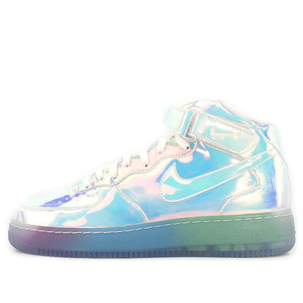Кроссовки air force 1 mid переливающиеся Nike, синий 
Кроссовки air force 1 mid переливающиеся Nike, синий