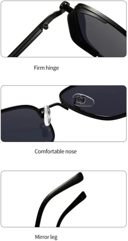 Классические солнцезащитные очки унисекс в квадратной оправе для женщин и мужчин, винтажные панк-очки, модные очки для вождения, повседневные очки UJNHGQ, Yellow
Классические солнцезащитные очки унисекс в квадратной оправе для женщин и мужчин, винтажные панк-очки, модные очки для вождения, повседневные очки UJNHGQ, Yellow