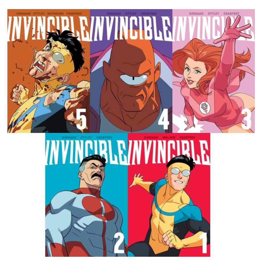 Invincible Manga 1-5 book set (Generic)
Invincible Manga 1-5 book set (Generic)