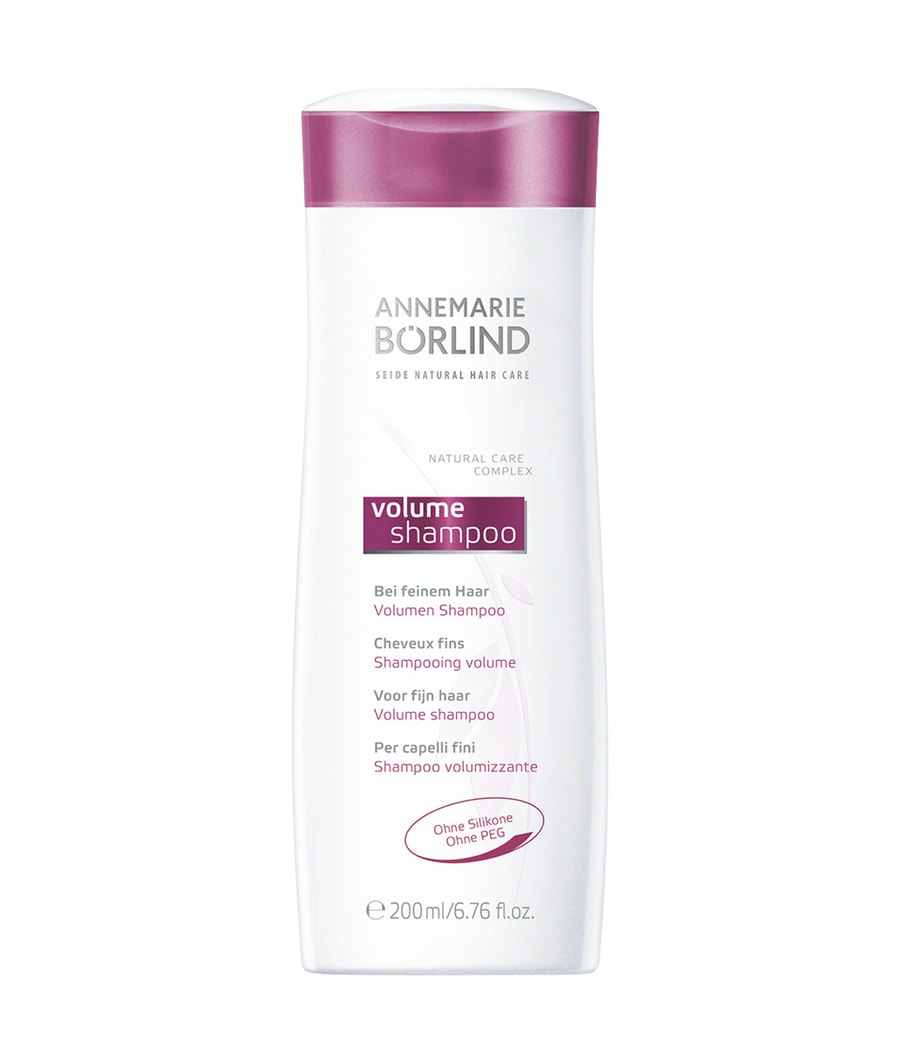 Шампунь для волос ANNEMARIE BÖRLIND SEIDE Natural Hair Care Volumen Shampoo, 200 ml
Шампунь для волос ANNEMARIE BÖRLIND SEIDE Natural Hair Care Volumen Shampoo, 200 ml