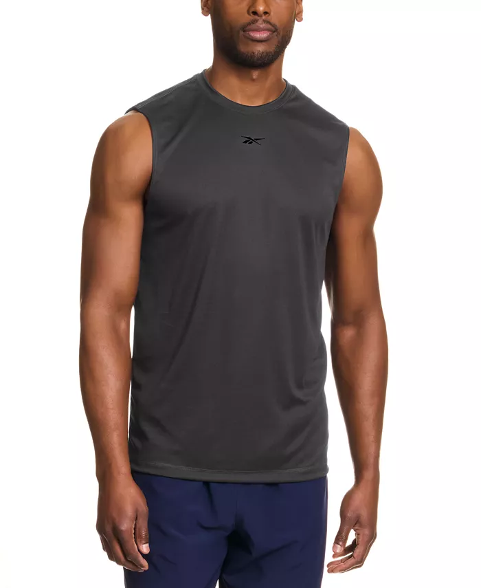 Мужская безрукавка с логотипом Tech Reebok, серый
Мужская безрукавка с логотипом Tech Reebok, серый