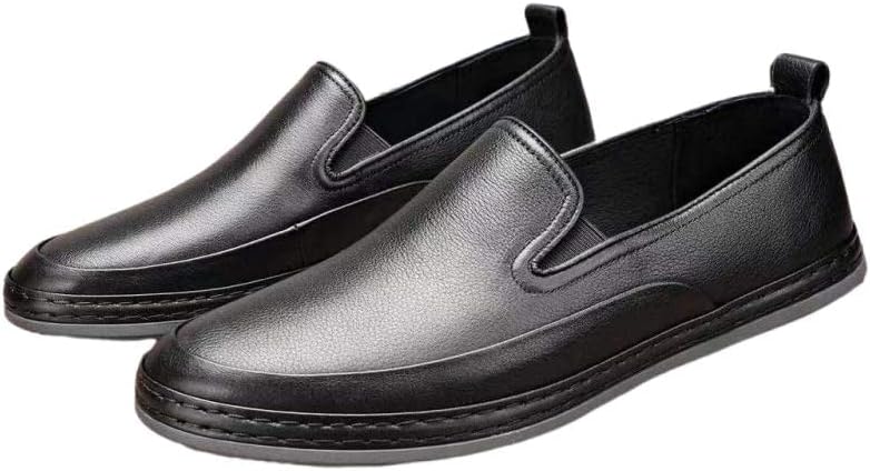 Мужские слипоны Классические легкие кроссовки из натуральной коровьей кожи Повседневная обувь Mengchengying, черный
Мужские слипоны Классические легкие кроссовки из натуральной коровьей кожи Повседневная обувь Mengchengying, черный