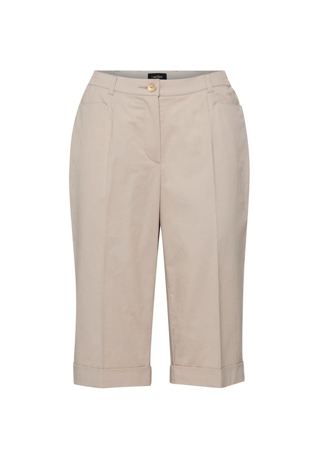 Бермудские брюки из хлопка Карла Goldner, бежевый
Бермудские брюки из хлопка Карла Goldner, бежевый