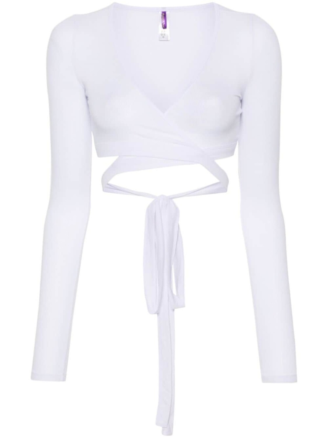 Maison Close блузка с запахом La Femme Amazone в рубчик, белый
Maison Close блузка с запахом La Femme Amazone в рубчик, белый