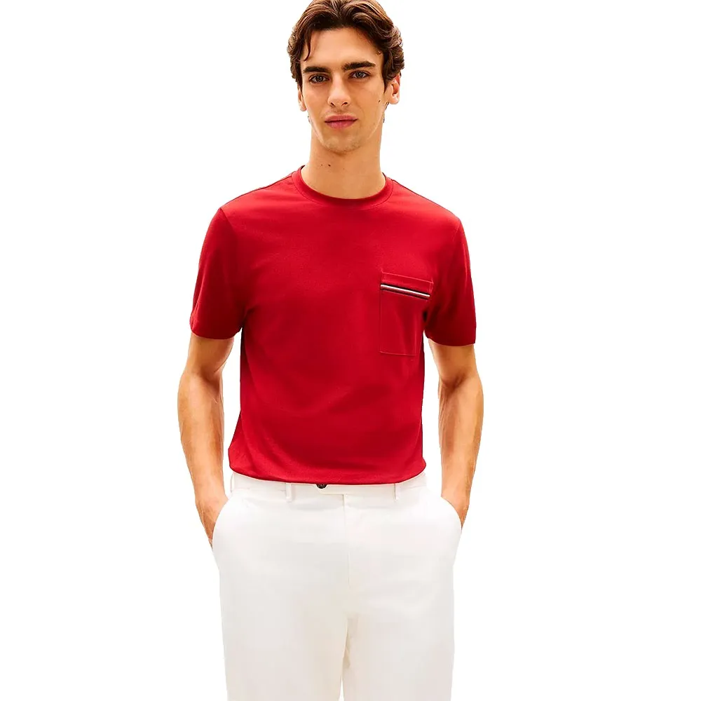 Футболка с коротким рукавом Tommy Hilfiger Global Stripe Pique Pocket, красный
Футболка с коротким рукавом Tommy Hilfiger Global Stripe Pique Pocket, красный