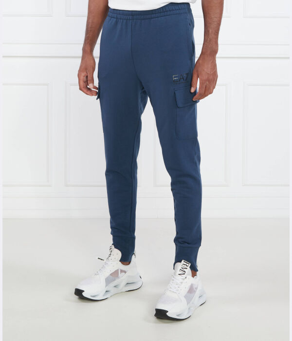 Штаны спортивные Ea7 Regular Fit с карманами на штанинах, синий
Штаны спортивные Ea7 Regular Fit с карманами на штанинах, синий