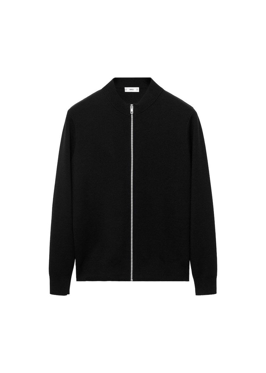 Вязаный кардиган MANGO MAN Luxusc, черный
Вязаный кардиган MANGO MAN Luxusc, черный