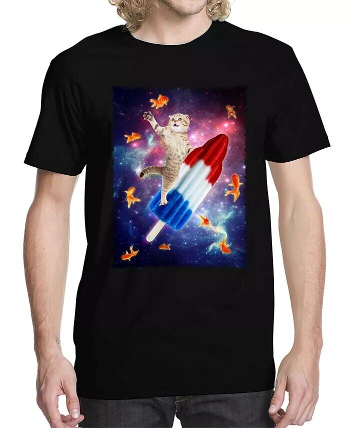Мужская футболка с рисунком Rocket Cat Buzz Shirts
Мужская футболка с рисунком Rocket Cat Buzz Shirts