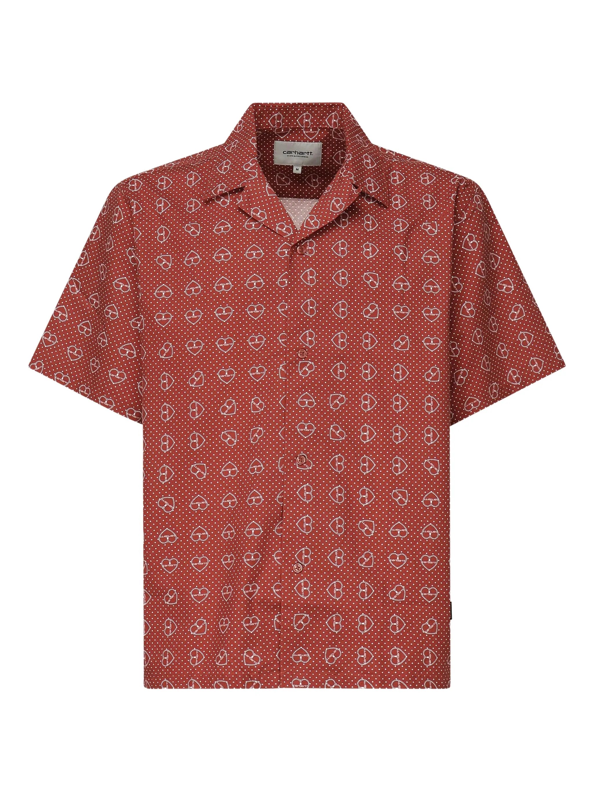 Рубашка с короткими рукавами и принтом Carhartt Wip, красный
Рубашка с короткими рукавами и принтом Carhartt Wip, красный