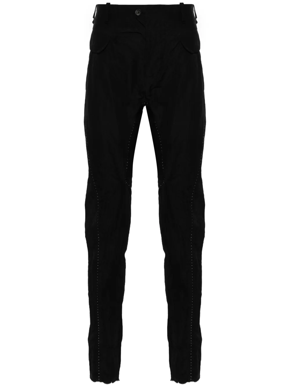 Зауженные брюки с контрастной строчкой Masnada, черный
Зауженные брюки с контрастной строчкой Masnada, черный