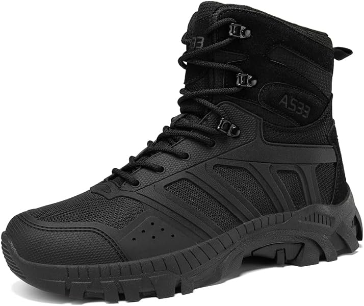 Мужские тактические военные ботинки 20 см Легкие безопасные ботинки с боковой молнией Джунгли ботинки Ботинки для боя и пустыни Туристические обувь Senlongbao, черный
Мужские тактические военные ботинки 20 см Легкие безопасные ботинки с боковой молнией Джунгли ботинки Ботинки для боя и пустыни Туристические обувь Senlongbao, черный
