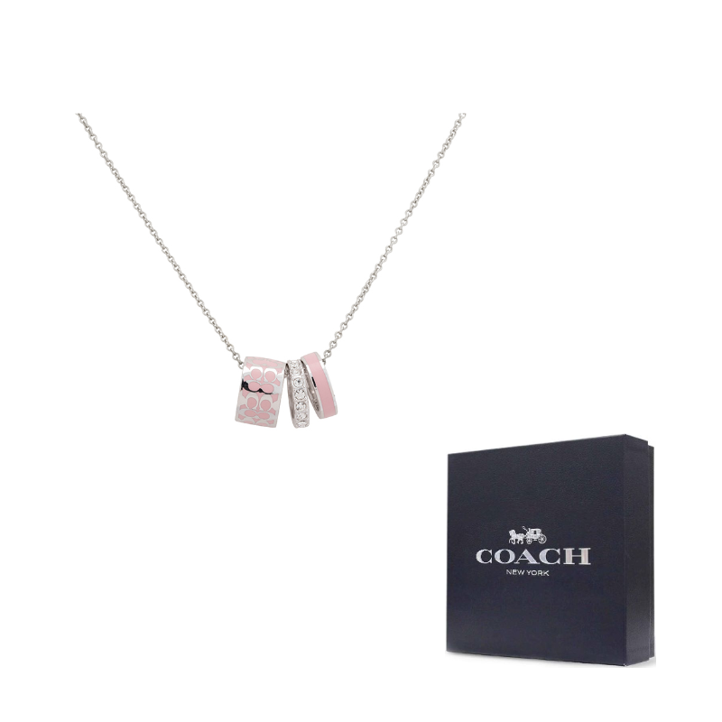 COACH Латунное ожерелье женское розовое
COACH Латунное ожерелье женское розовое