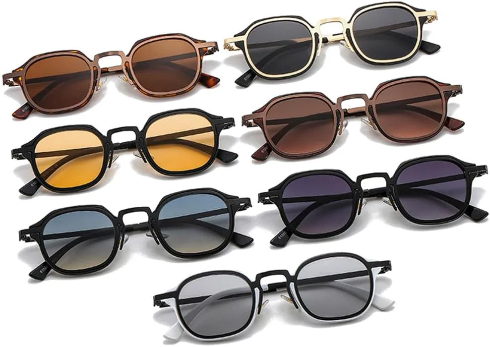 Модные маленькие солнцезащитные очки для женщин в стиле ретро-панк, солнцезащитные очки UV400 для мужчин. Трендовые солнцезащитные очки HVTVTLA, Brown Tea Pink
Модные маленькие солнцезащитные очки для женщин в стиле ретро-панк, солнцезащитные очки UV400 для мужчин. Трендовые солнцезащитные очки HVTVTLA, Brown Tea Pink