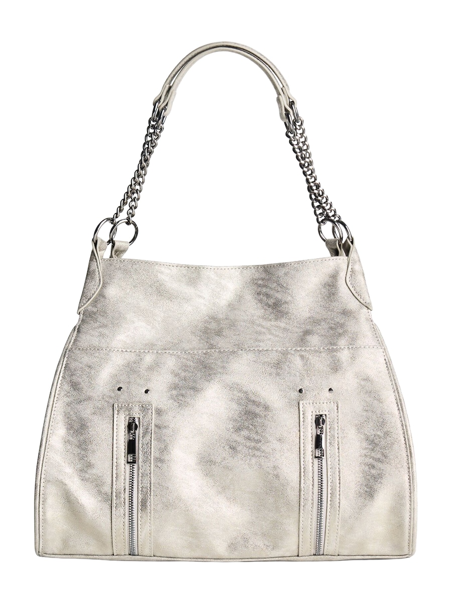 Сумка через плечо Bershka, серебряный
Сумка через плечо Bershka, серебряный