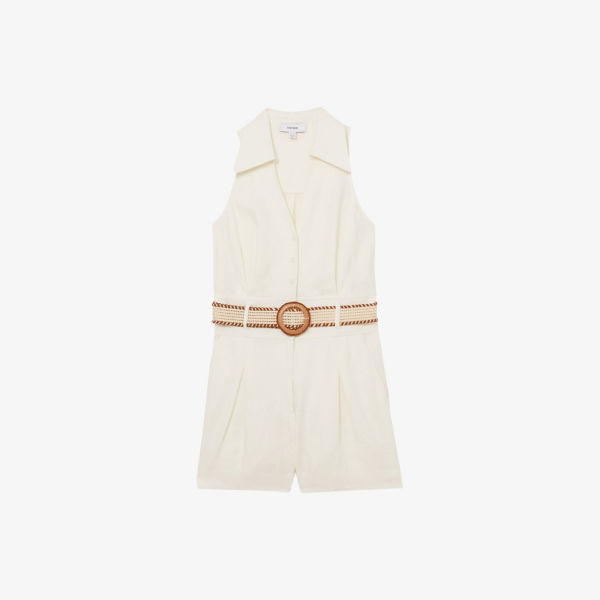 Комбинезон Reiss Anjie без рукавов, бежевый
Комбинезон Reiss Anjie без рукавов, бежевый