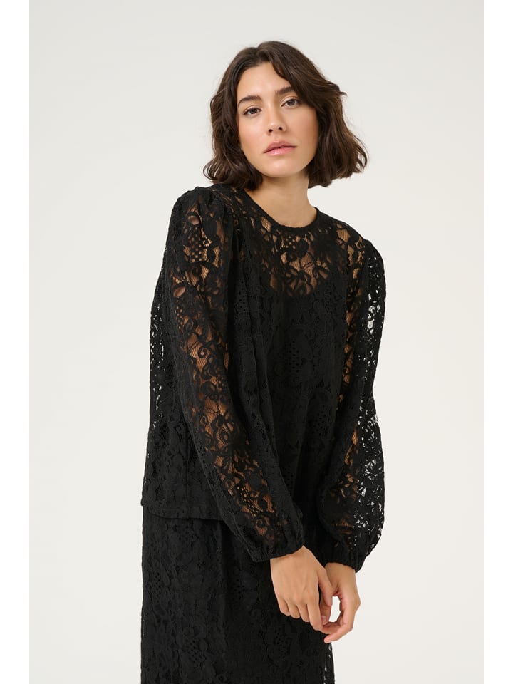 Kaffe Блузка «Ланис» черного цвета
Kaffe Блузка «Ланис» черного цвета