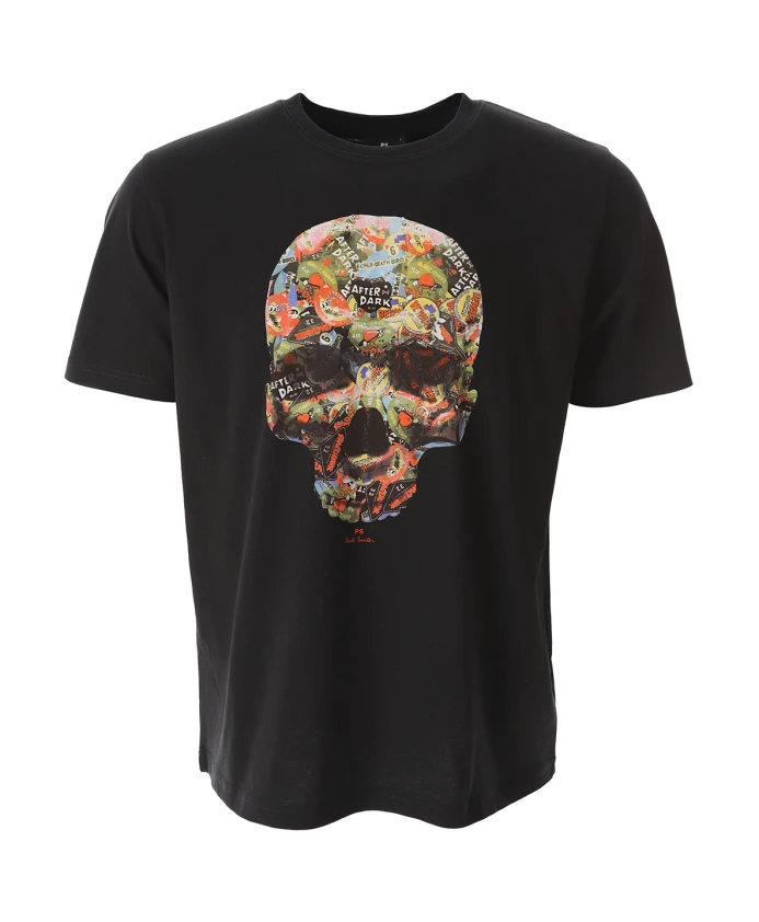 Облегающая футболка с наклейкой в виде черепа, черная. Ps By Paul Smith, черный
Облегающая футболка с наклейкой в виде черепа, черная. Ps By Paul Smith, черный