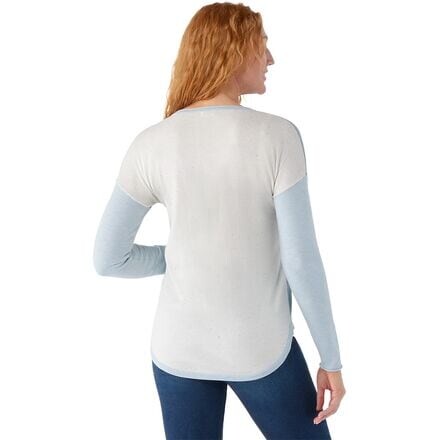 Свитер с цветными блоками Shadow Pine — женский Smartwool, цвет Lead Heather
Свитер с цветными блоками Shadow Pine — женский Smartwool, цвет Lead Heather