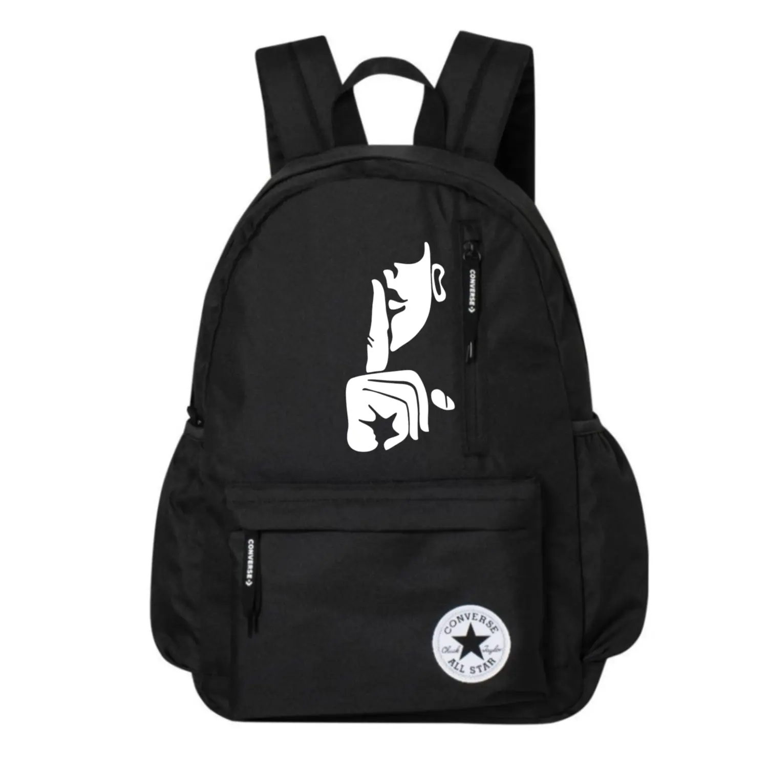 Converse Полиэстеровый рюкзак среднего размера унисекс черный, Quiet
Converse Полиэстеровый рюкзак среднего размера унисекс черный, Quiet