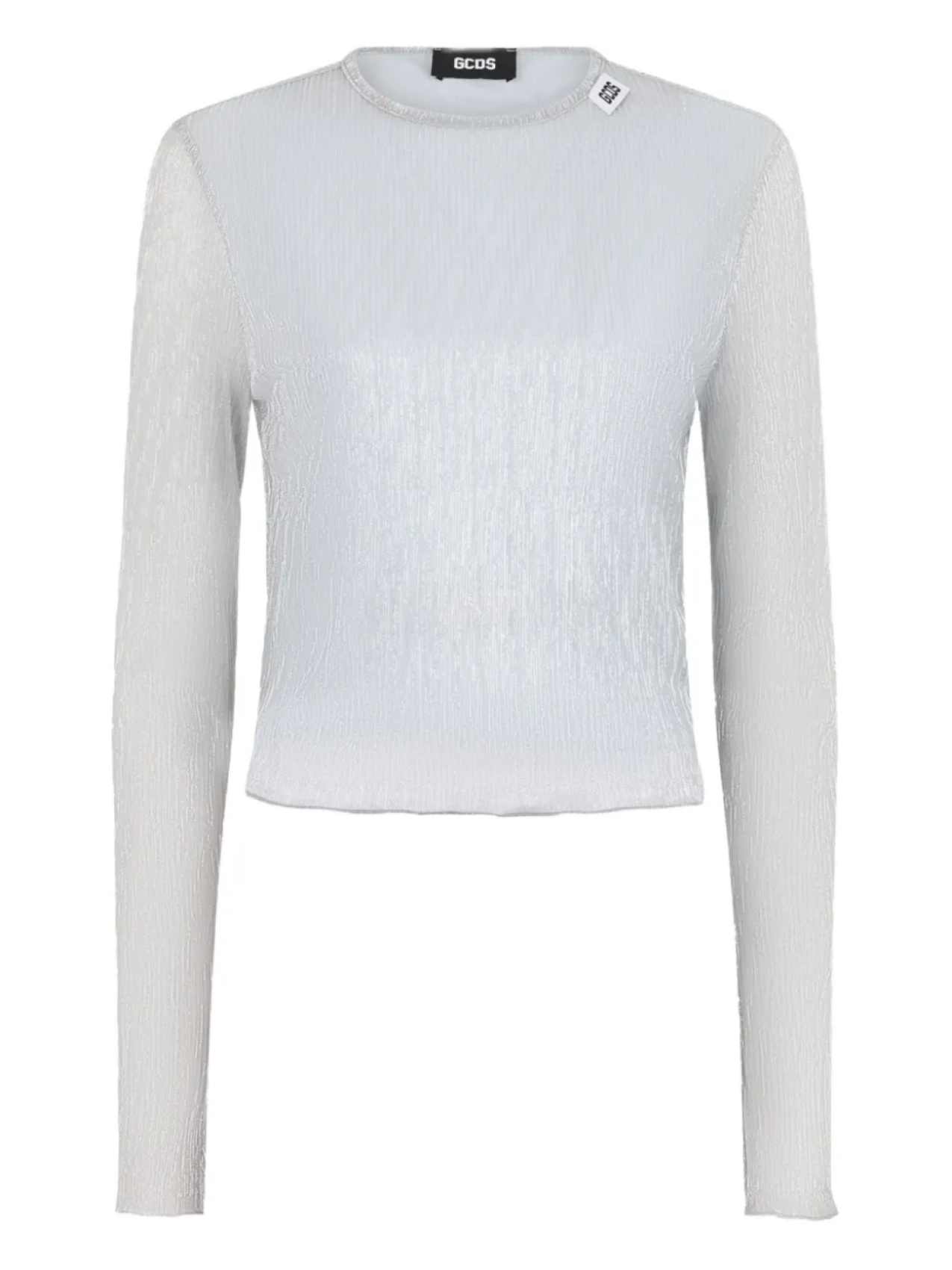 Футболка GCDS топ Rouches, серебряный
Футболка GCDS топ Rouches, серебряный