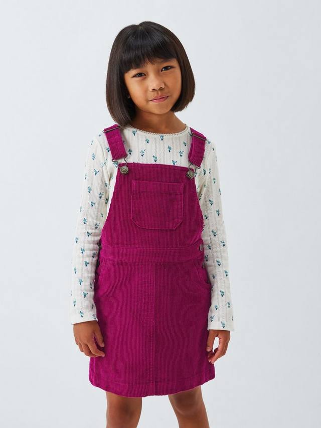 Детское платье-сарафан из вельвета John Lewis, Berry
Детское платье-сарафан из вельвета John Lewis, Berry
