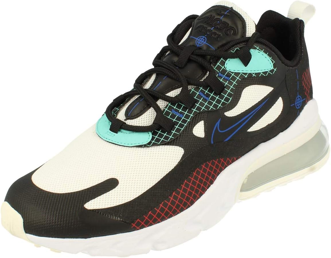 Мужские кроссовки для бега Nike Air Max 270 React Cv1641, Black White Hyper Royal 001
Мужские кроссовки для бега Nike Air Max 270 React Cv1641, Black White Hyper Royal 001