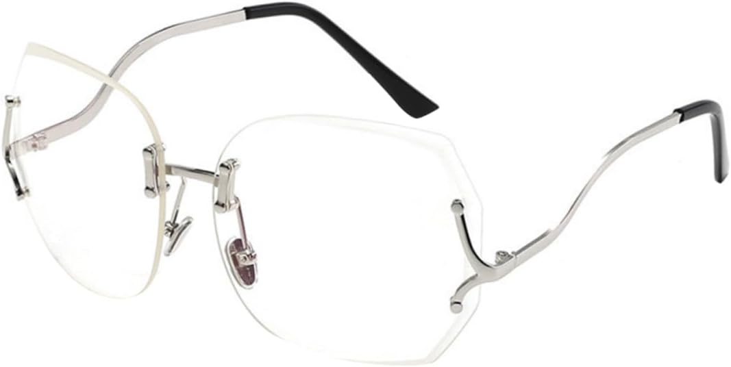 Солнцезащитные очки LIFKOME Chic Rimless Uv Protection для женщин, без оправы, увеличенного размера, серебристая оправа, легкие и прочные, идеально подходят для пляжа и активного отдыха на природе, Silver
Солнцезащитные очки LIFKOME Chic Rimless Uv Protection для женщин, без оправы, увеличенного размера, серебристая оправа, легкие и прочные, идеально подходят для пляжа и активного отдыха на природе, Silver