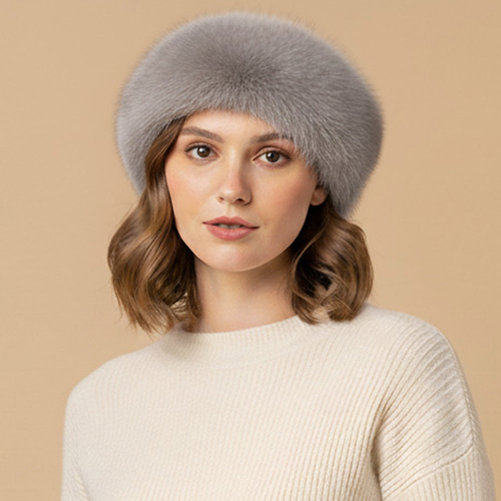 Плюшевая круглая зимняя шапка-берет из искусственного меха FASHNZFAB, серый
Плюшевая круглая зимняя шапка-берет из искусственного меха FASHNZFAB, серый